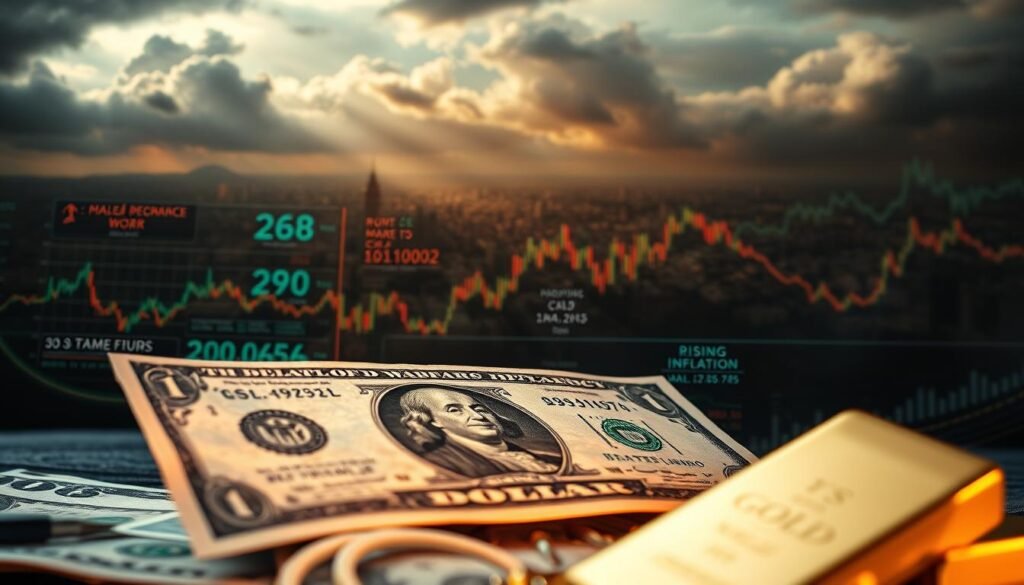 Dampak perang, inflasi, dan harga minyak terhadap USD & GOLD.