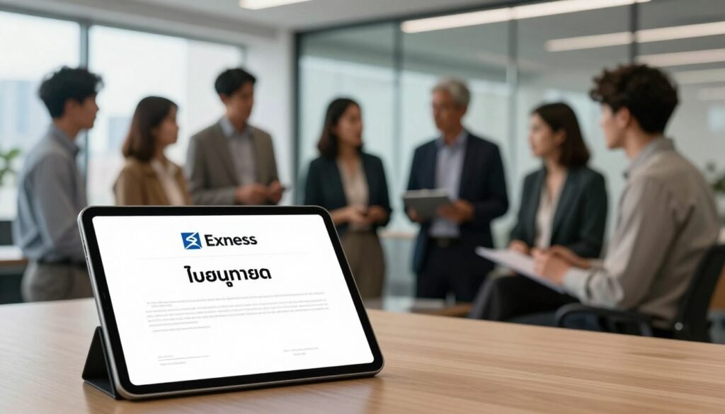 Exness ใบอนุญาต