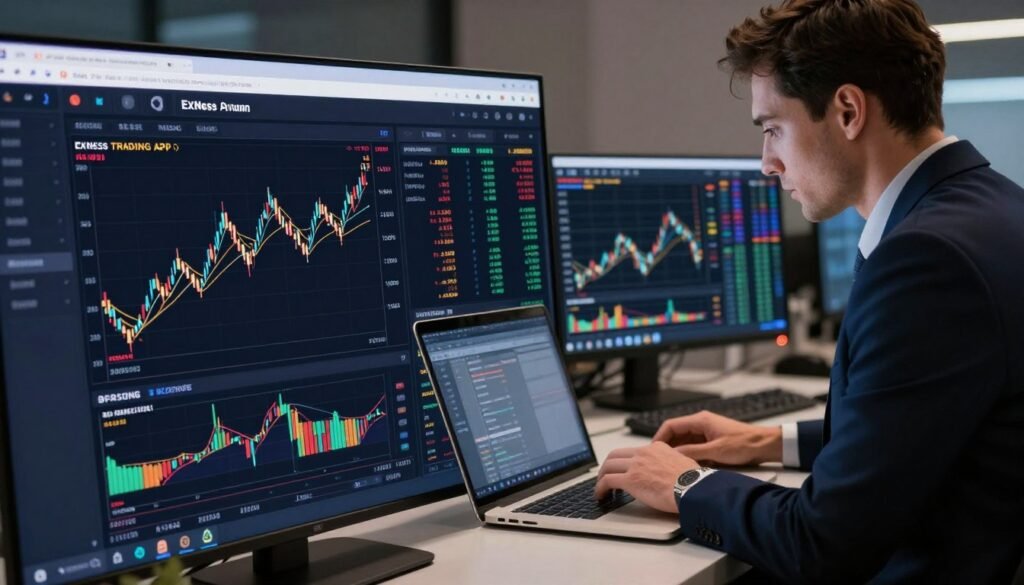 Exness Trading App Charting Tools